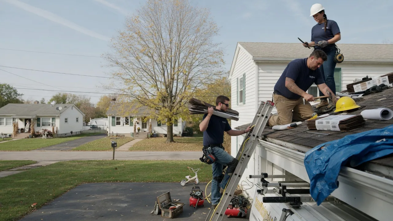Local Roofing Contractors in Wheeling, IL near me